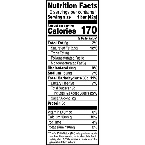 Quaker Chewy GRANOLA BAR BIG CHEWY PNB CHOCOCLATE CHIP