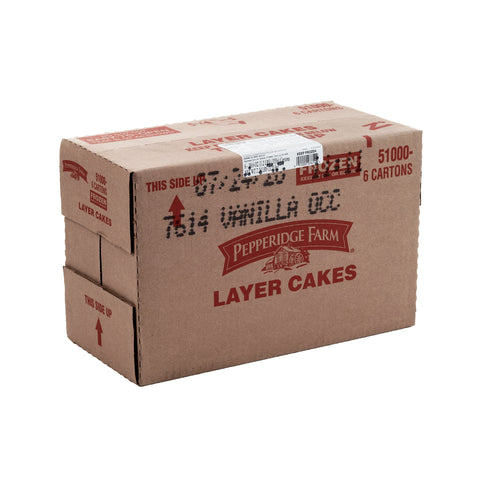Campbells Pepperidge Farm Vanilla Cake, 19.6 Ounce -- 6 per case.