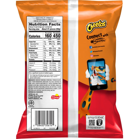 Cheetos® SNACK CHEETOS CHEESE CRUNCHY XVL