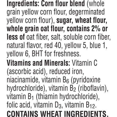 Cereal Froot Loops® Reduced Sugar Sweetened Multi-grain Bowl Pak