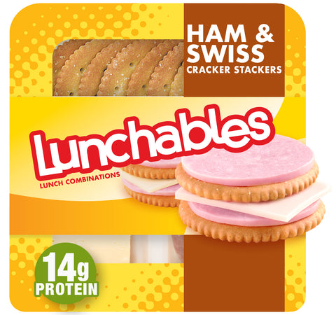 Lunchable Ham/swiss Cracker