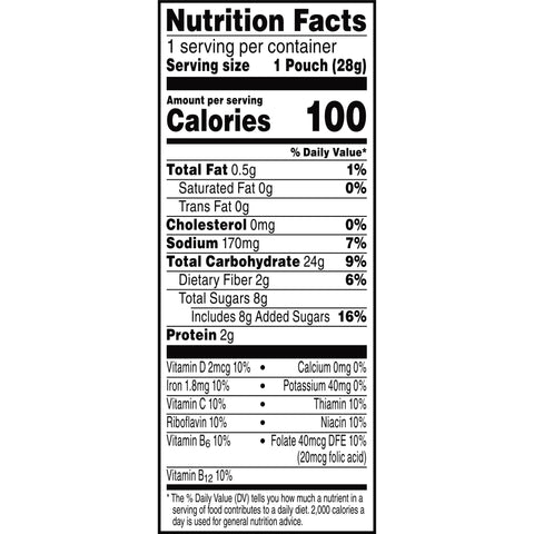 Cereal Froot Loops® Reduced Sugar Sweetened Multi-grain Bowl Pak