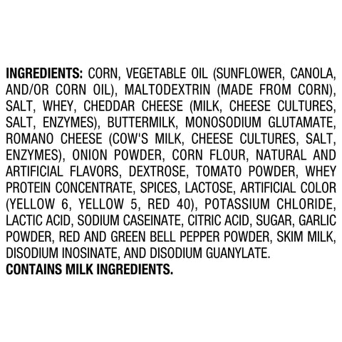 Tortilla Chip Nacho Cheese Large Single Serve