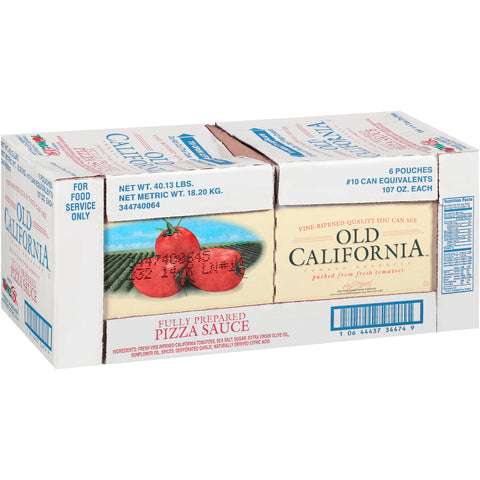 Sauce Pizza Fully Prepared W/ Oil & Spices Pouch
