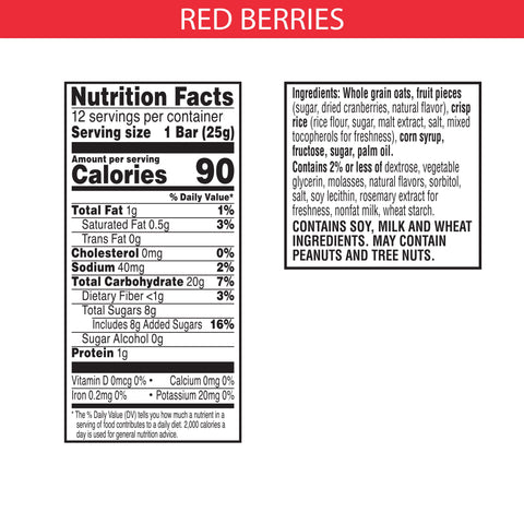 Snack Bar Special K® Berry Medley