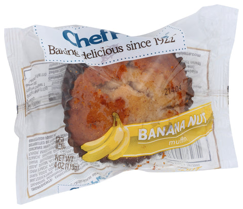 Chef Pierre Banana Nut Muffin, 4.75 Ounce -- 24 per case.
