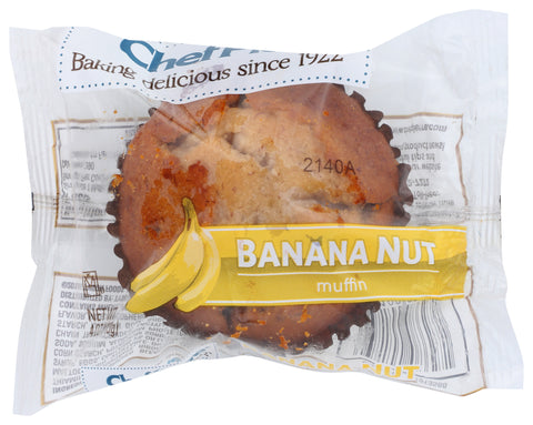 Chef Pierre Banana Nut Muffin, 4.75 Ounce -- 24 per case.