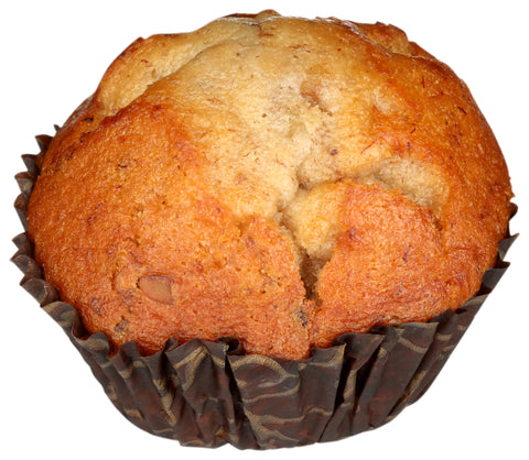 Chef Pierre Banana Nut Muffin, 4.75 Ounce -- 24 per case.