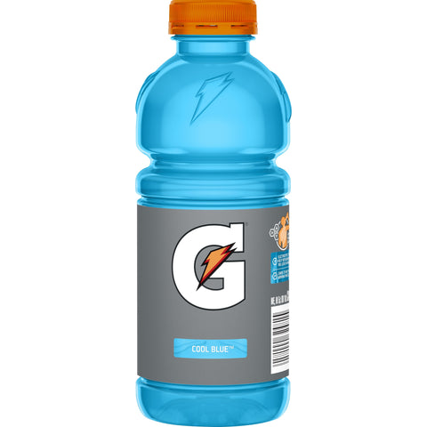 Gatorade DRINK GATORADE COOL BLUE RASPBERRY WIDEMOUTH PLASTIC BOTTLE