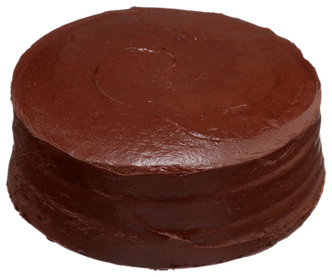 Sara Lee Frozen CAKE LAYER DOUBLE CHOCOLATE PREMIUM UN-CUT ROUND ICED 9