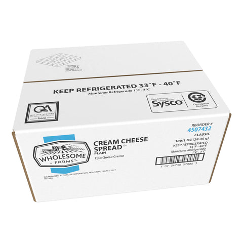 Wholesome Farms Classic CHEESE CREAM PLAIN SINGLE SERVE CUP