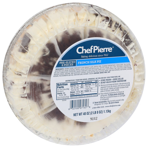 Chef Pierre PIE FRENCH SILK BAKED 8 SLICE
