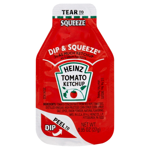Ketchup Dip & Squeeze Single Serve Packet 003080/78000012
