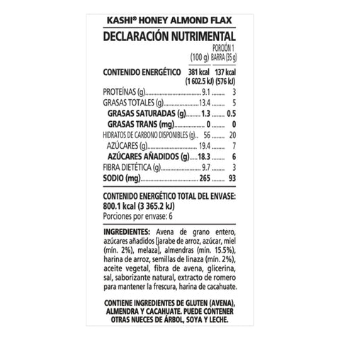 Kashi® BAR GRANOLA HONEY ALMOND FLAX 1.2 OZ