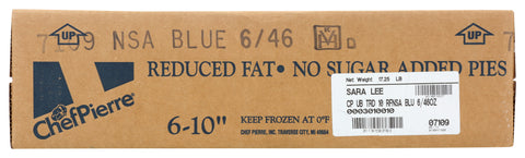 Chef Pierre PIE FRUIT 1/3 REDUCED FAT & NSA BLUEBERRY 10
