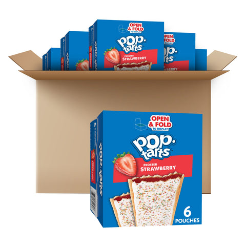 Kellogg's POP TARTS FROST STRAWBERRY 6/2 PK
