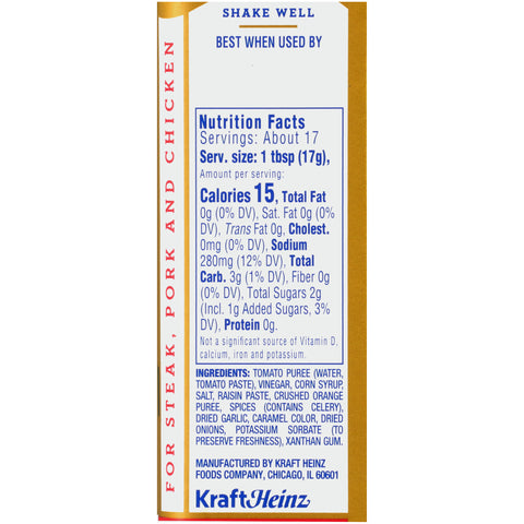 A.1. Steak Sauce, 10 Ounce -- 12 per case