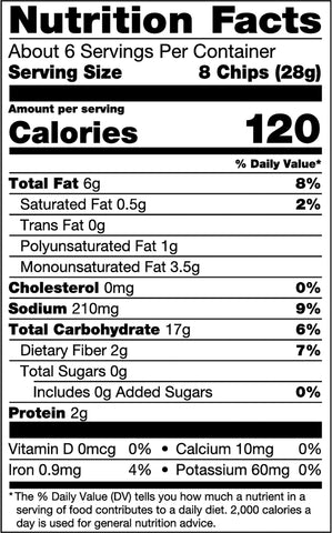 Late July Snacks TORTILLA CHIP MULTI-GRAIN GREEN MOJO
