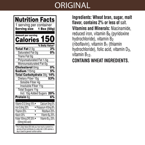 Cereal All Bran 72 Case 1.75 Ounce