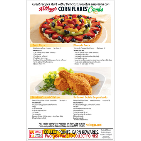 Kelloggs Corn Flakes Crumbs, 21 Ounce -- 12 per case
