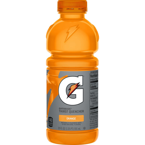 Gatorade DRINK ORANGE WIDEMOUTH PLASTIC BOTTLE