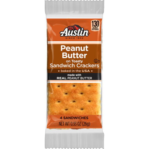 Austin® CRACKER SANDWICH TOASTY CRACKERS WITH PEANUT BUTTER