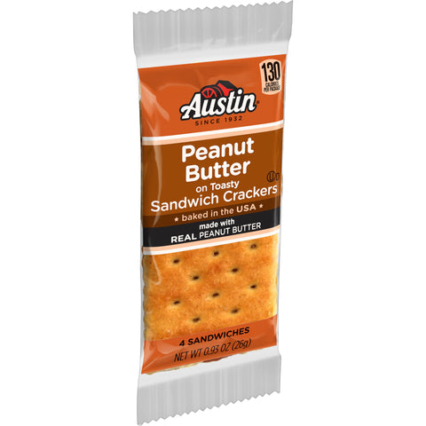 Austin® CRACKER SANDWICH TOASTY CRACKERS WITH PEANUT BUTTER