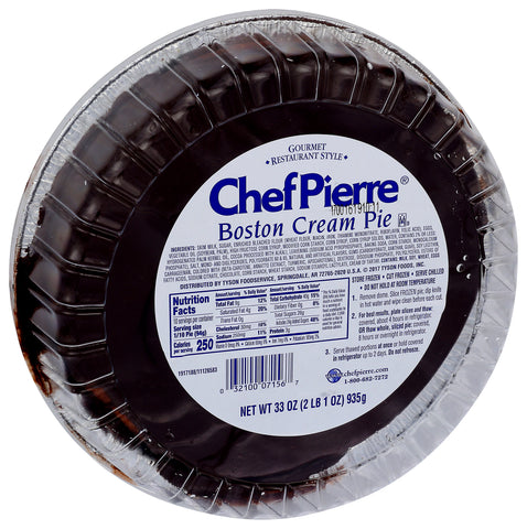 Chef Pierre PIE BOSTON CREAM TRADITIONAL W/ DOMES 10