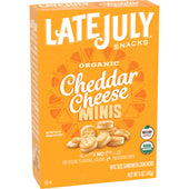 Late July Snacks CHIP, RICH & CHEDDAR MINI
