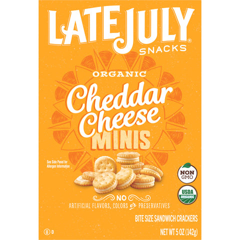 Late July Snacks CHIP, RICH & CHEDDAR MINI