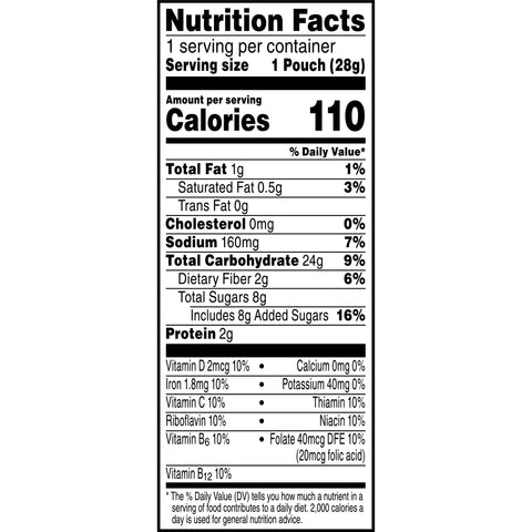 Cereal Froot Loops® Reduced Sugar Sweetened Multi-grain Bowl Pak