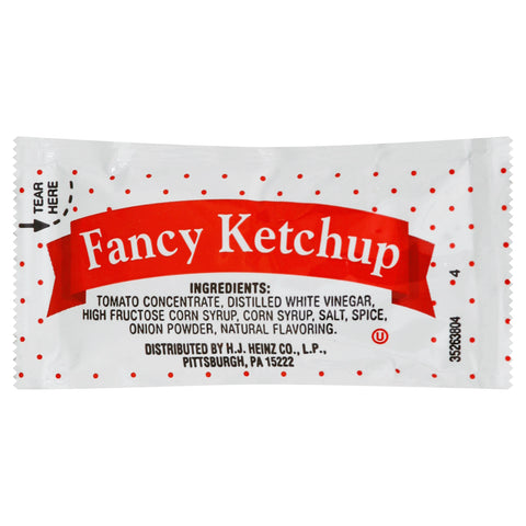 Ketchup Fancy Single Serve Foil Packet 78002779