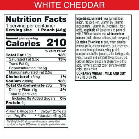 Sunshine® CRACKER CHEEZ-IT® WHITE CHEDDAR