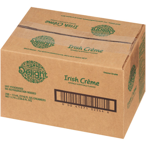 International Delight CREAMER LIQUID NON DAIRY IRISH CREAM SINGLE SERVE ASEPTIC CUP
