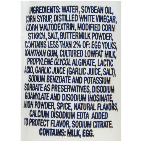 Dressing Ranch Buttermilk Single Serve Packet 7622810/78000846