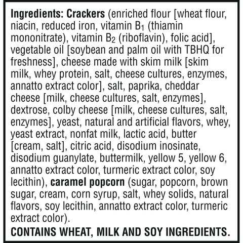 Sunshine® SNACK DUOZ™CARAMEL POPCORN AND CHEDDAR CHEESE