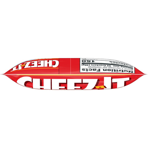 Cheez It Duoz Cheddar Jack and Baby Swiss Cracker, 4.3 Ounce -- 6 per case.