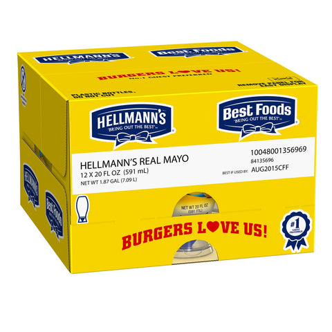 Hellmann's® MAYONNAISE REAL SQUEEZE BOTTLE