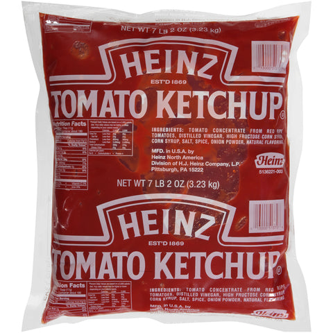 Heinz Ketchup Pouch Pack, 7.125 Pound -- 6 per case