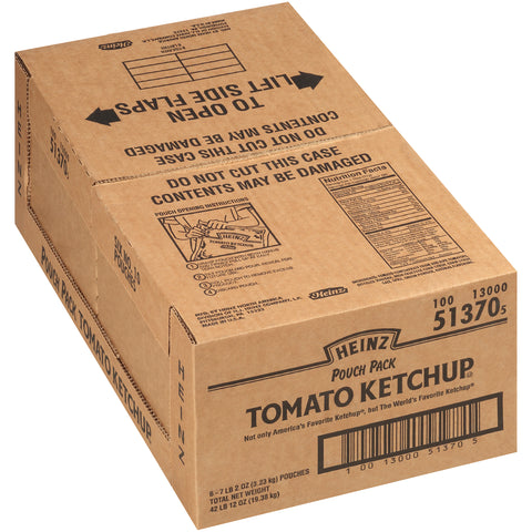 Heinz Ketchup Pouch Pack, 7.125 Pound -- 6 per case