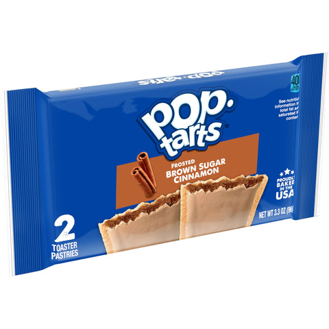 Pop-Tarts Frosted Brown Sugar Cinnamon, 3.3 Ounce - 6 per box -- 12 per case