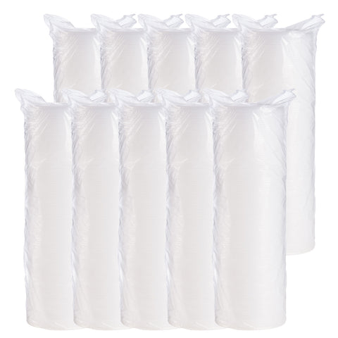 Dart Container Expanded Polystyrene Foam Translucent Vented Lid for 8SJ20 and 12SJ20 Cup -- 1000 per case