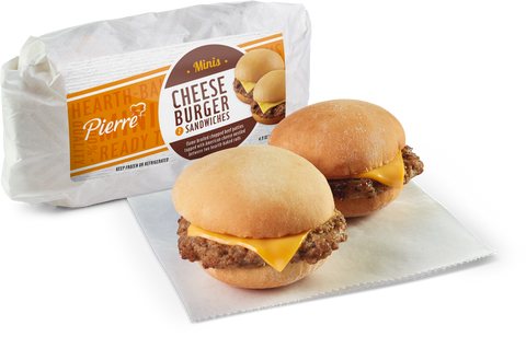 Pierre® SANDWICH MINI TWIN CHEESEBURGER IW 2.49 OZ 10000003293