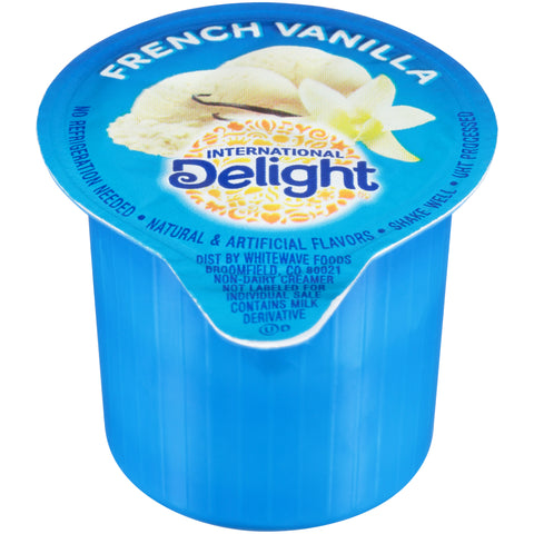 International Delight CREAMER LIQUID NON DAIRY FRENCH VANILLA SINGLE SERVE CUP