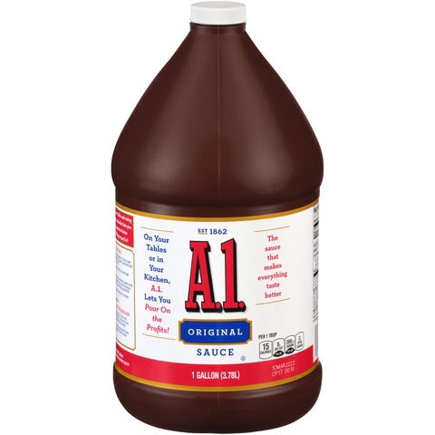 A1 Steak Sauce Food Service, 1 Gallon -- 2 Per Case