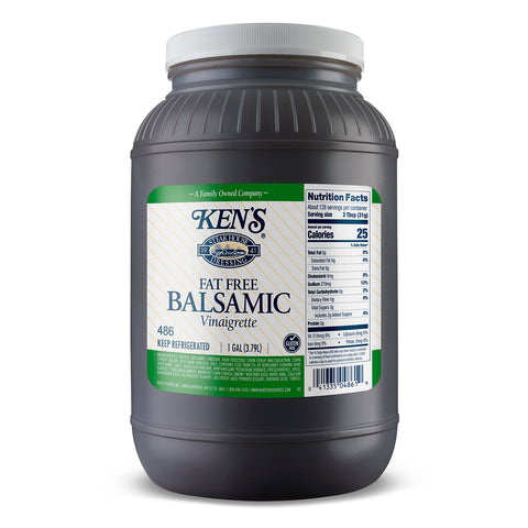 Ken's Foods DRESSING VINAIGRETTE BALSAMIC FAT FREE REFRIGERATED