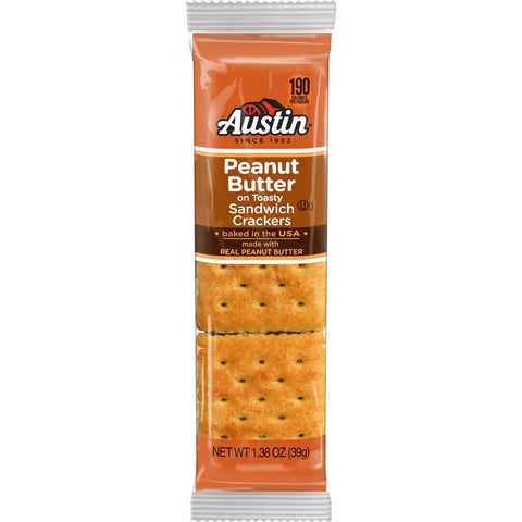 Austin® CRACKER PEANUT BUTTER SANDWICH SQUARE SS SLEEVE