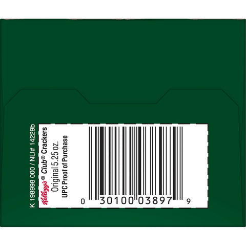 Keebler Club Crackers - 5.25 oz. package, 12 per case