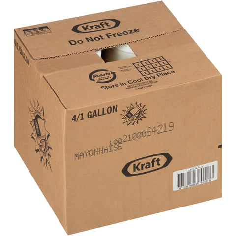 Kraft Real Mayonnaise, 1 Gallon -- 4 Case