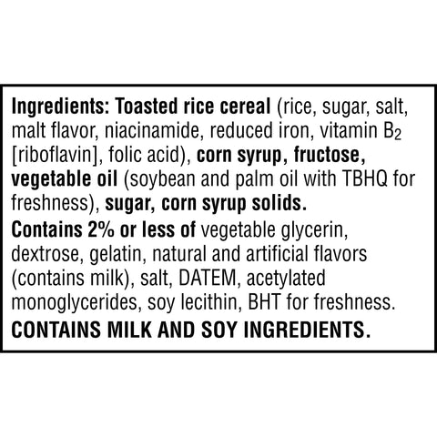 Rice Krispie Treats Sheet - 32 oz. package, 5 per case